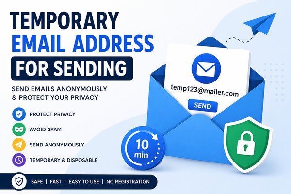 Temporary Email Address for Sending: Complete Guide to Safe & Anonymous Emails (2026)