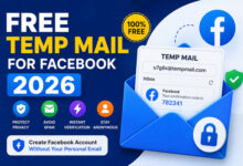 Free Temp Mail for Facebook 2026