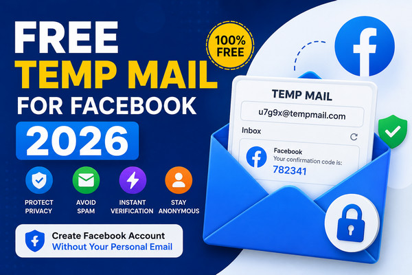 Free Temp Mail for Facebook 2026