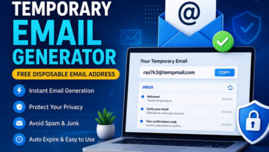 Temporary Email Generator Website – Free Disposable Email Address in Seconds